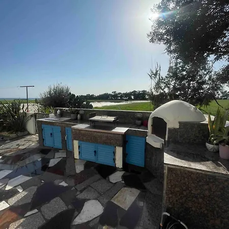 Peaceful Seafront Villa In Limnos Village Pervolia Villa *